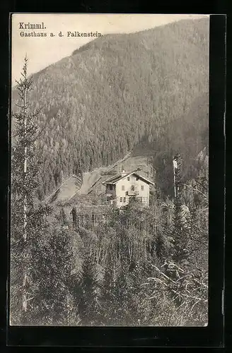 AK Krimml, Gasthaus a. d. Falkenstein