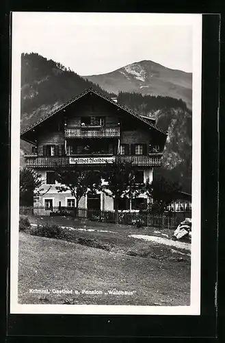 AK Krimml, Gasthof u. Pension Waldhaus