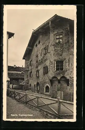 AK Rauris, Blick auf das Vogtmayrhaus