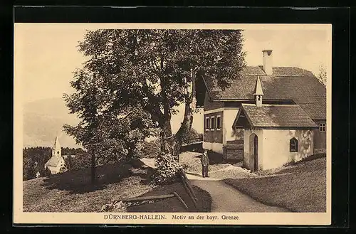 AK Dürnberg-Hallein, Motiv an der bayr. Grenze