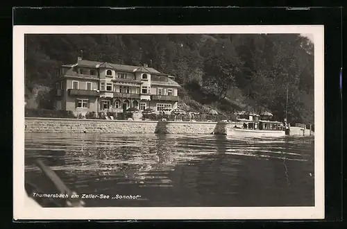 AK Thumersbach, Hotel Sonnenhof am Zeller-See