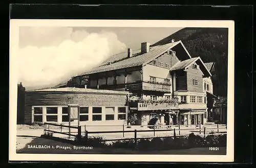 AK Saalbach, Blick auf das Sporthotel