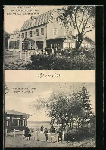 AK Ahrensbök, Kurhaus Ahrensbök am Flörkendorfer See, Kurhaus