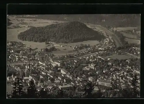 AK Ischl, Ortsansicht vom Jainzen