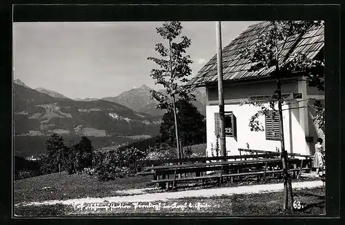 AK Goisern-Kogl, Gasthaus Dachsteinansicht H. Pernkopf