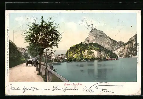 AK Traunkirchen, Uferpartie