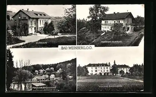 AK Bad Weinberg, Kurhaus, Pension Kainradl, Pension Dachsberg