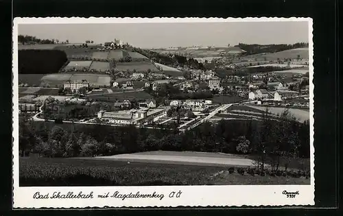 AK Bad Schallerbach, Teilansicht mit Magdalenenberg