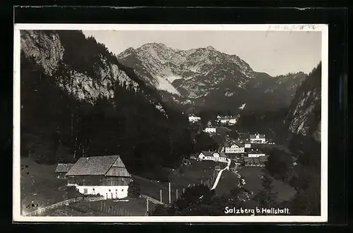 AK Hallstatt, Salzberg bei Hallstatt
