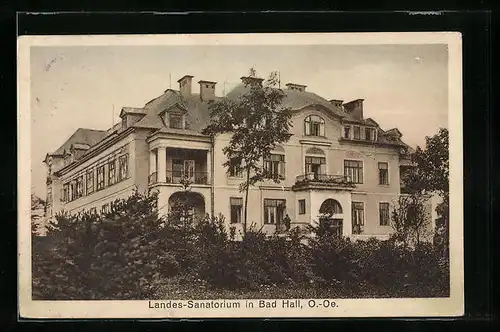 AK Bad Hall, Das Landes-Sanatorium