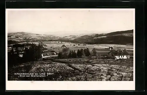 AK Kirchschlag bei Linz, Blick vom Breitenstein