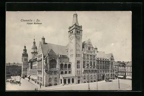 AK Chemnitz i. Sa., Neues Rathaus