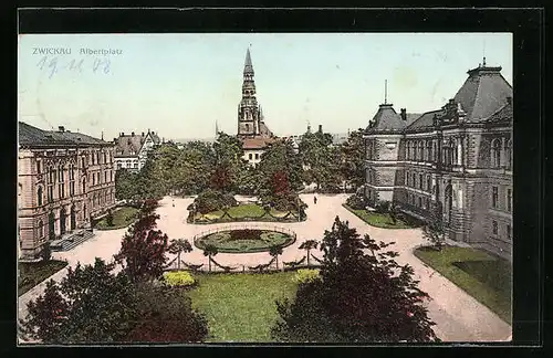 AK Zwickau, Albertplatz