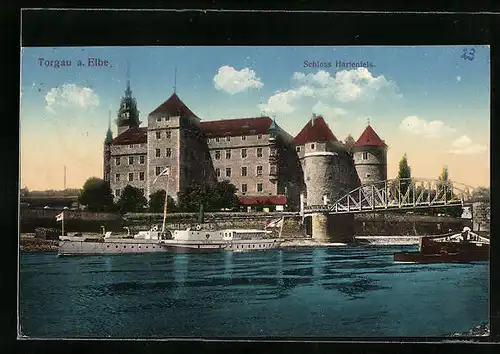 AK Torgau a. Elbe, Schloss Hartenfels