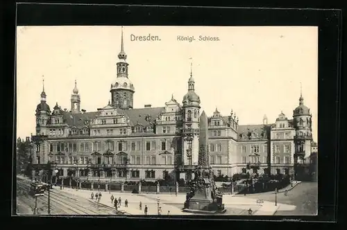 AK Dresden, Königliches Schloss