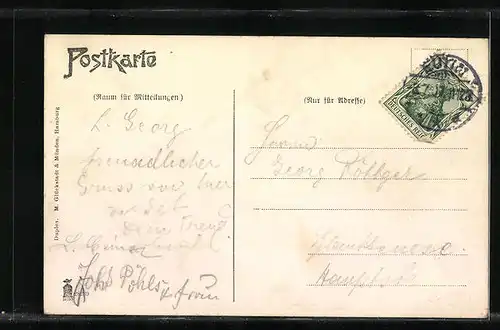 AK Eutin, Strassenpartie mit Schloss