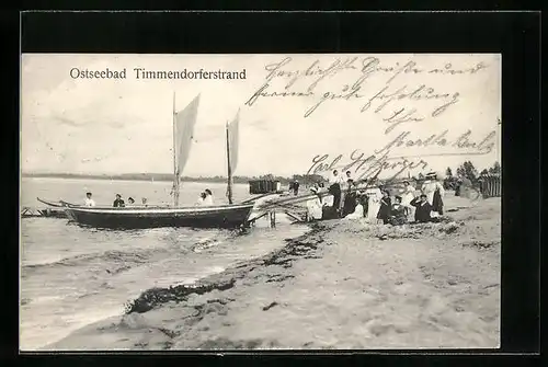 AK Timmendorfer Strand, Strand mit Bootspartie