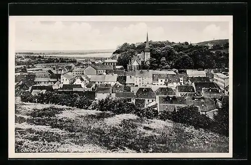 AK Oderberg /Mark, Blick aus der Vogelschau