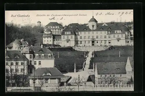 AK Bad Gottleuba, Heilstätte der Landesversicherungsanstalt Sachsen