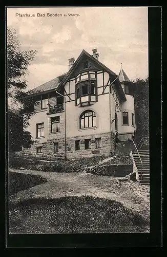 AK Bad Sooden a. Werra, Ansicht vom Pfarrhaus