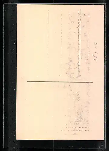 Künstler-AK Loerrach, Alemannen Bund-Ausstellung 1913, Ortsansicht