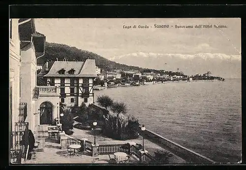AK Fasano, Panorama dell`Hotel Fasano, Lago di Garda