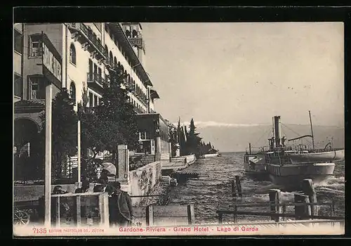 AK Gardone Riviera, Grand Hotel, Lago di Garda