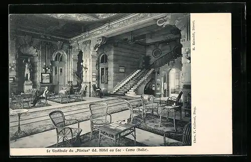 AK Como, Le Vestibule du Plinius, Grand Hotel au Lac