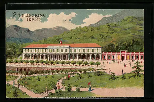 Lithographie San Pellegrino, Terme