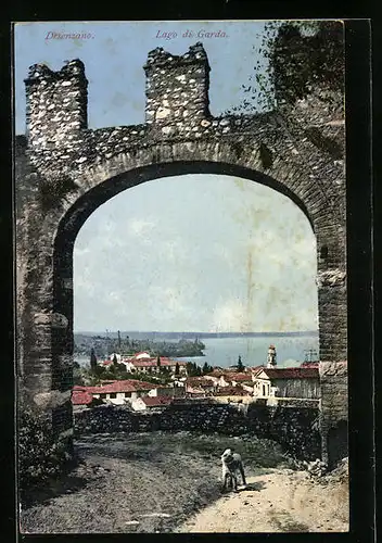 AK Desenzano, Veduta generale, Lago di Garda