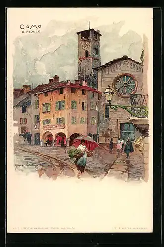 Künstler-AK Como, S. Fedele