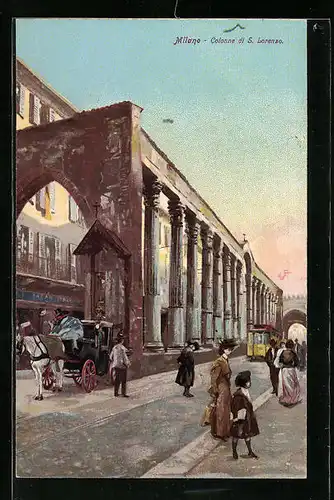 AK Milano, Colonne di S. Lorenzo