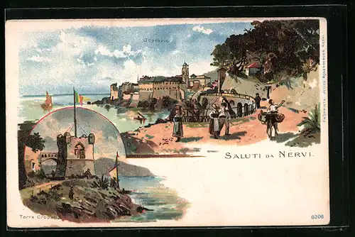 AK Genova-Nervi, Oratorio, Torre Gropallo