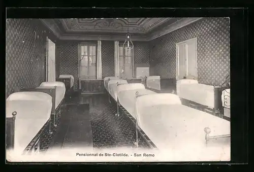AK San Remo, Pensionnat de Sainte Clotilde