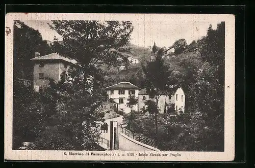 AK San Martino di Paravanico, Inizio Strada par Praglia