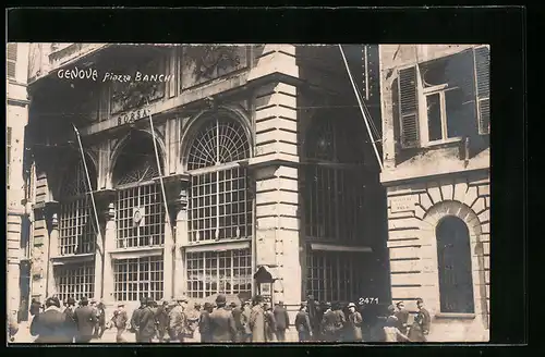 AK Genova, Piazza Banchi, Borsa