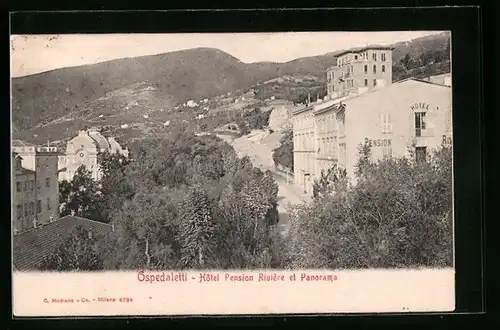 AK Ospedaletti, Hotel Pension Rivière et Panorama