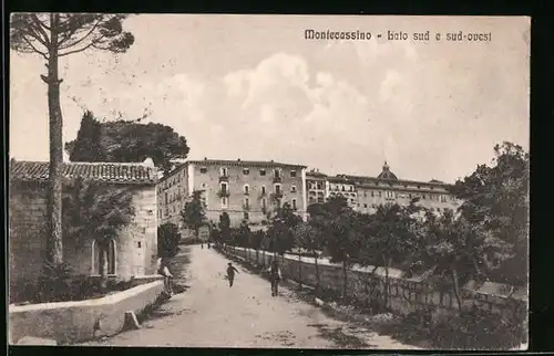 AK Montecassino, Lato sud e sud-ovest