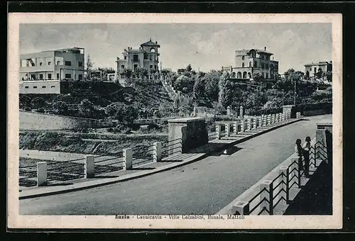 AK Anzio, Cavalcavia, Ville Calzabini, Busala, Mattoli