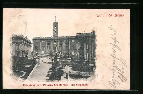 AK Roma, Campidoglio, Palazzo Senatoriale, ora Comunale
