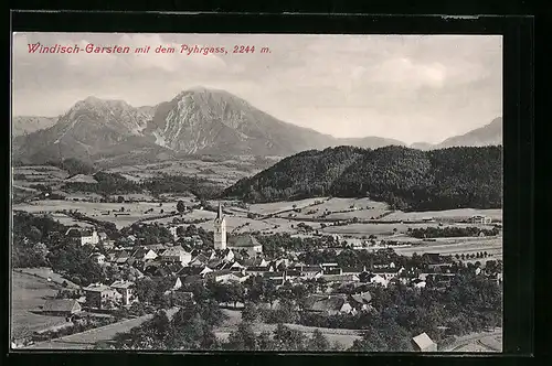 AK Windisch-Garsten, Ortsansicht mit dem Pyhrgass