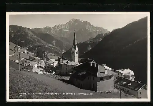 AK Pieve di Livinallongo, Chiesa e Monte Civetta