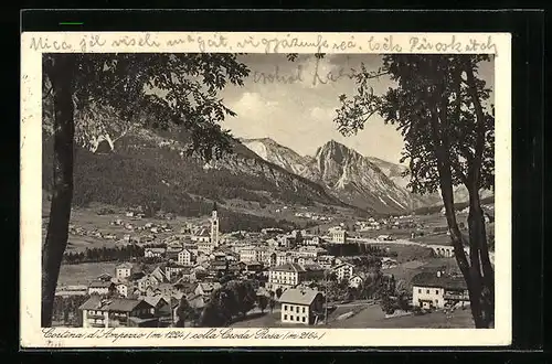 AK Cortina d`Ampezzo, Gesamtansicht