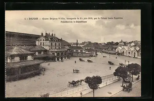 AK Dijon, Gare Dijon-Ville, Bahnhof