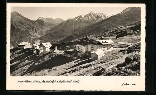 AK Hochsölden, Ortsansicht aus der Vogelschau