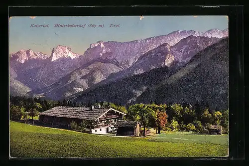 AK Ebbs / Kaisertal, Hinterkaiserhof