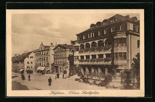 AK Kufstein, Oberer Stadtplatz