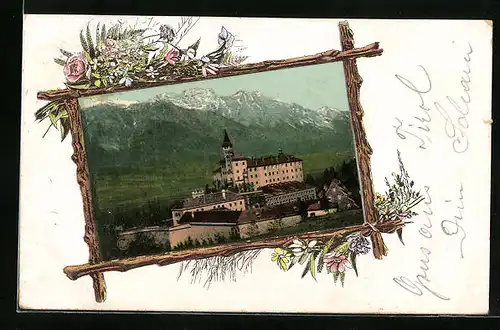 AK Innsbruck, Schloss Ambras, Passepartout
