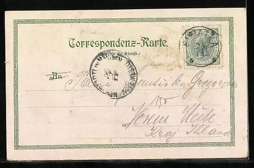 AK Innsbruck, Schloss Ambras, Passepartout