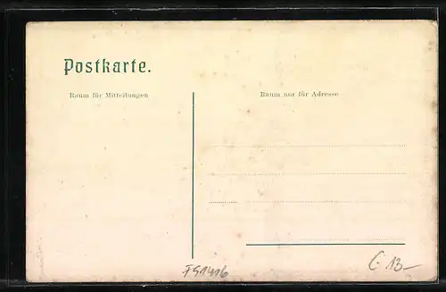 AK Schenna, Ortsansicht aus der Vogelschau